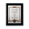 SpectraPrint Plaque — Style and Size