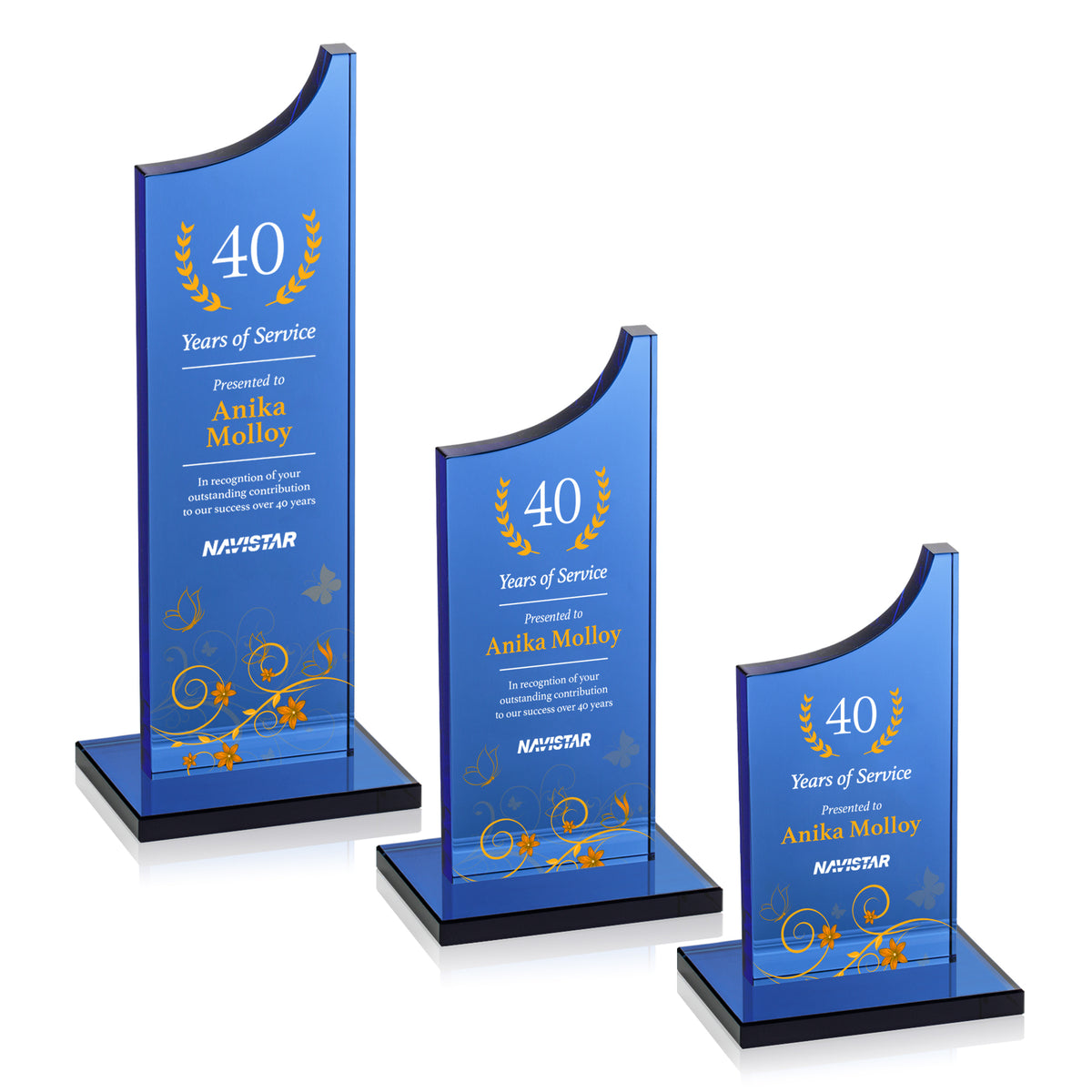 Berratini VividPrint™ Award - Blue