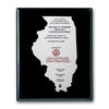 Etch & Colorfill Plaque — Style and Size