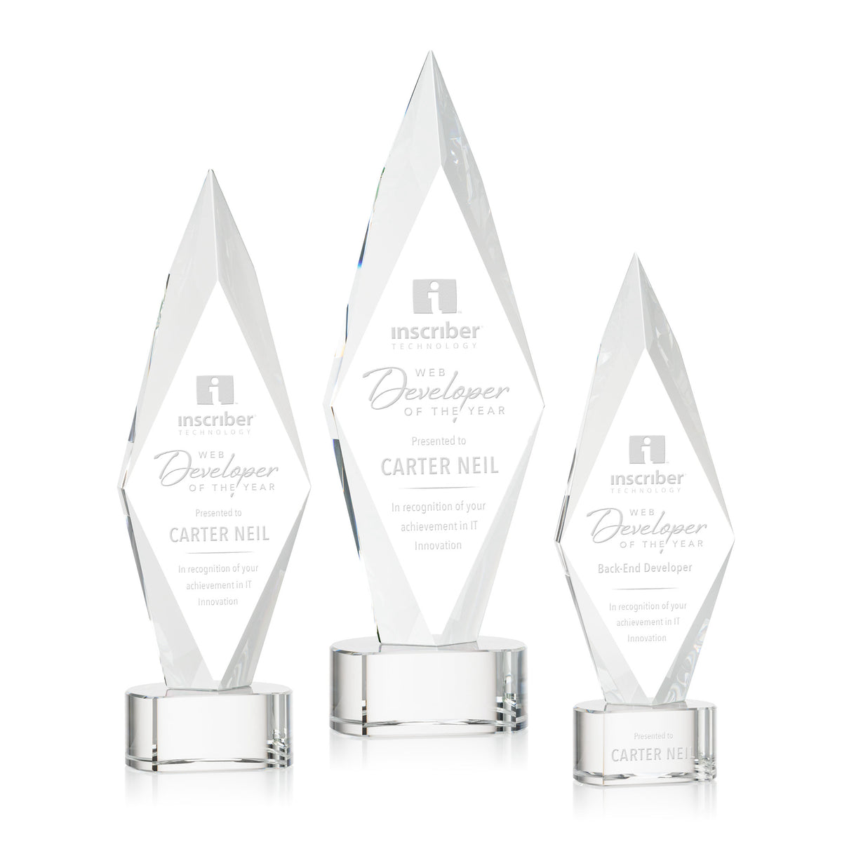 Manilow Award on Paragon Base