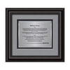 Cardoba Certificate TexEtch Framed Award