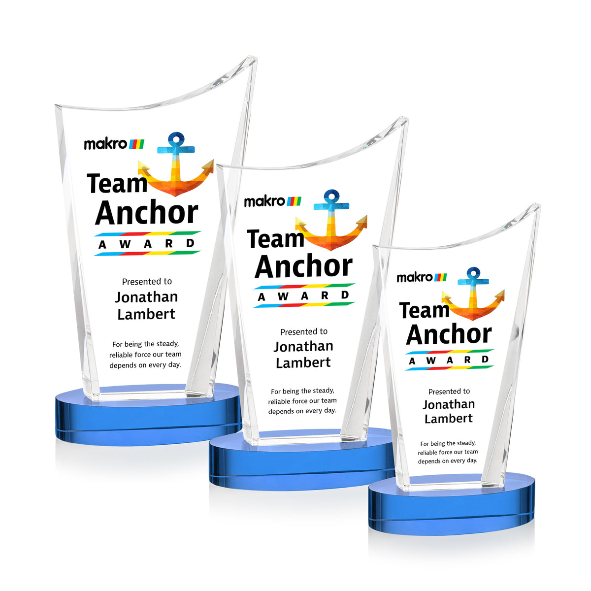 Burnett VividPrint™ Award on Alberton Base