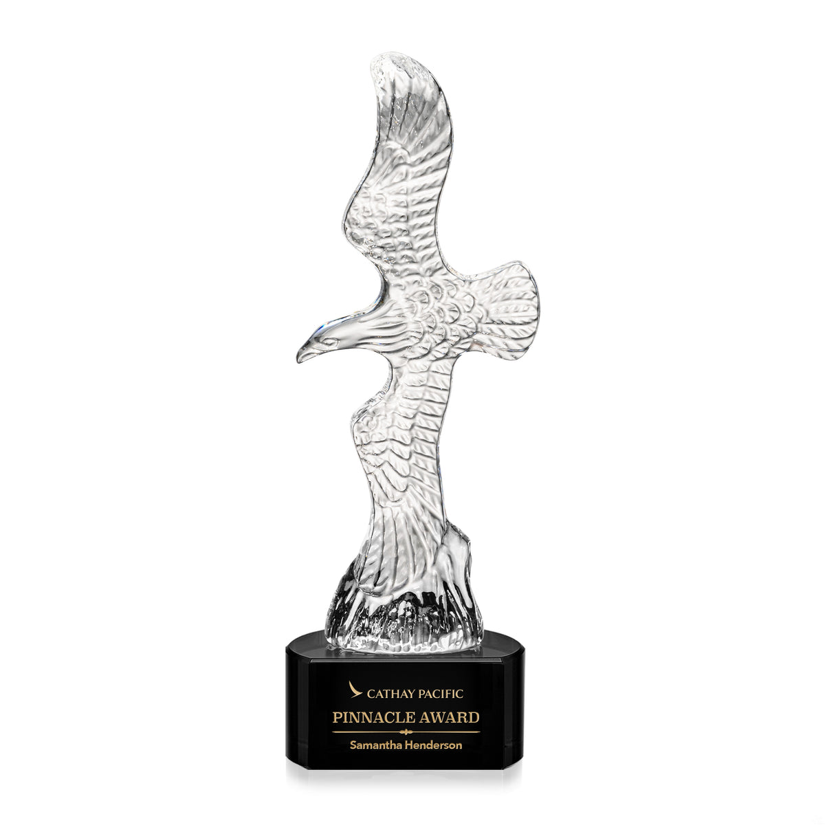 Staffordshire Eagle on Paragon Base - Black