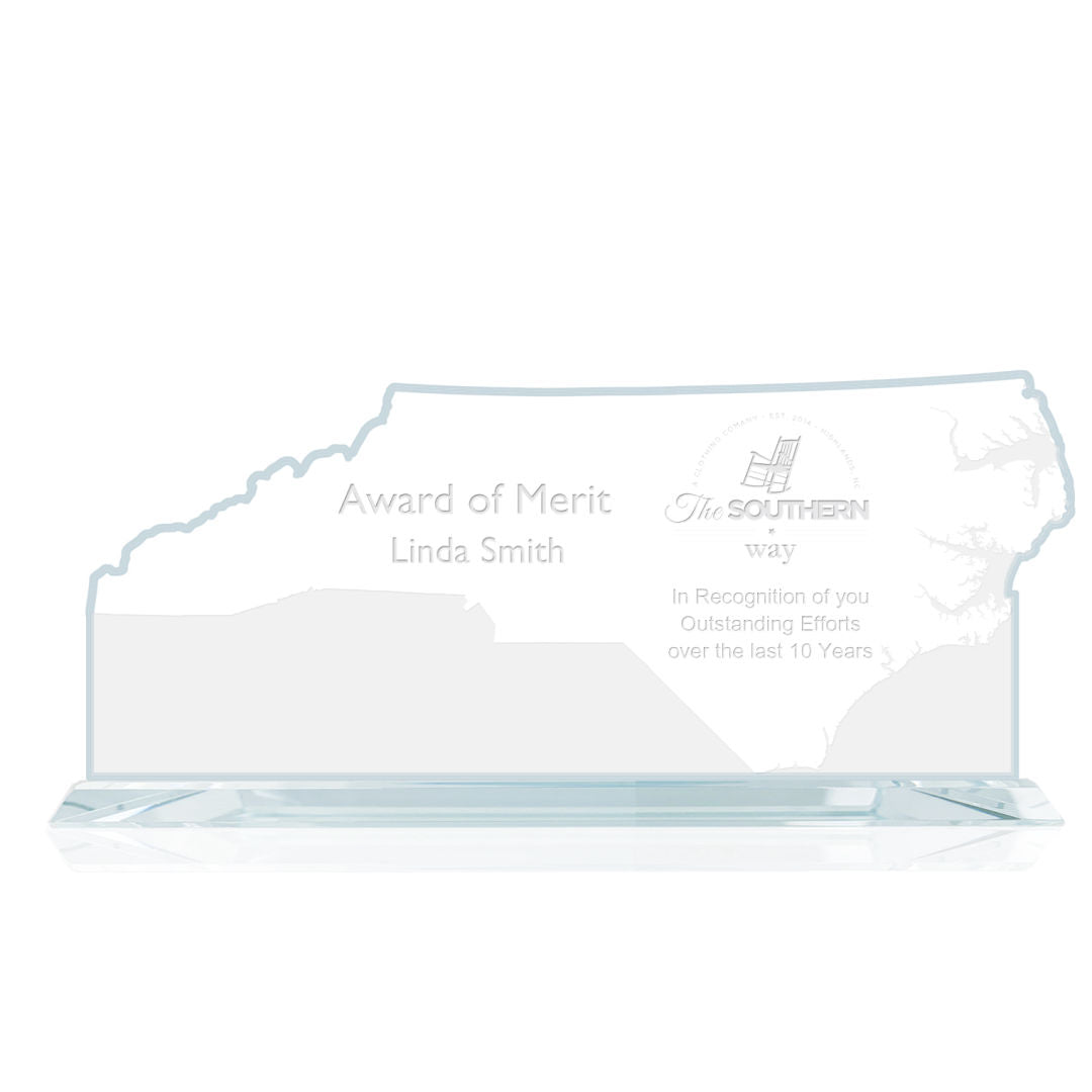 State Map Award - North Carolina