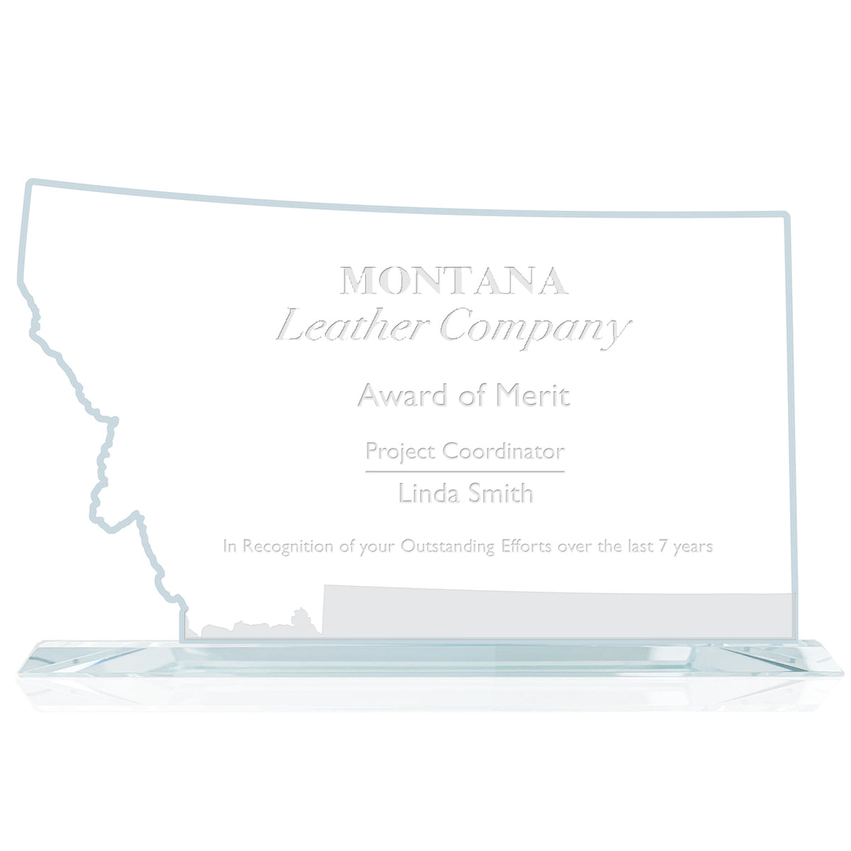 State Map Award -  Montana