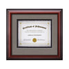 Cornaro Artisan Paper Certificate Framed Award