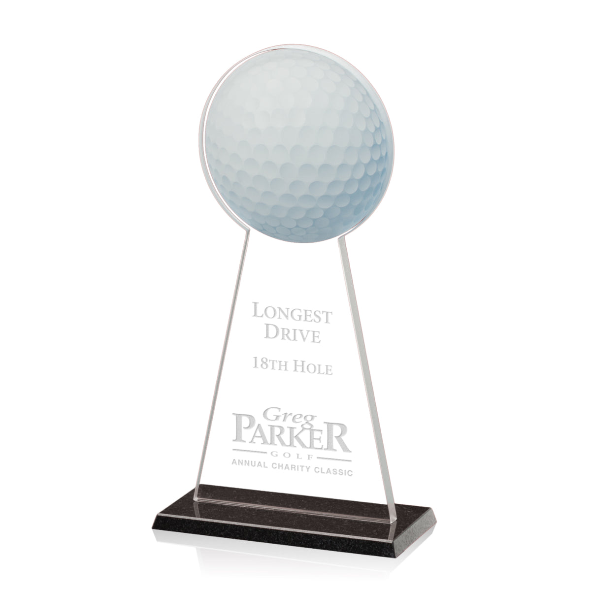 Golf Tower Starfire Glass and Granite Award
