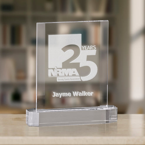 Waterman Award 6" H