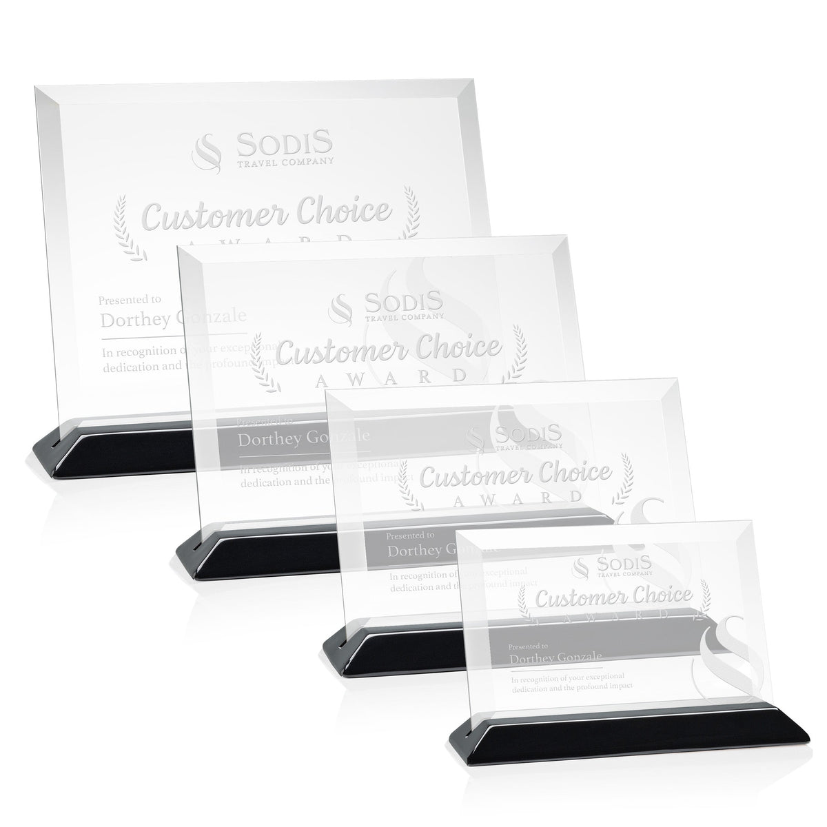 Embassy Award - Starfire/Black (Horiz)