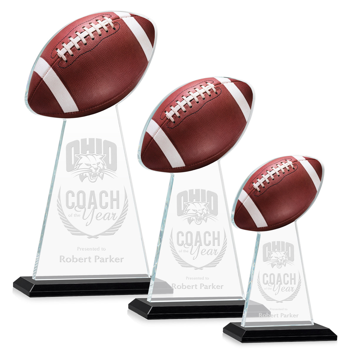Edenwood Football Award - Black