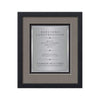 Primrose Certificate TexEtch Framed Award