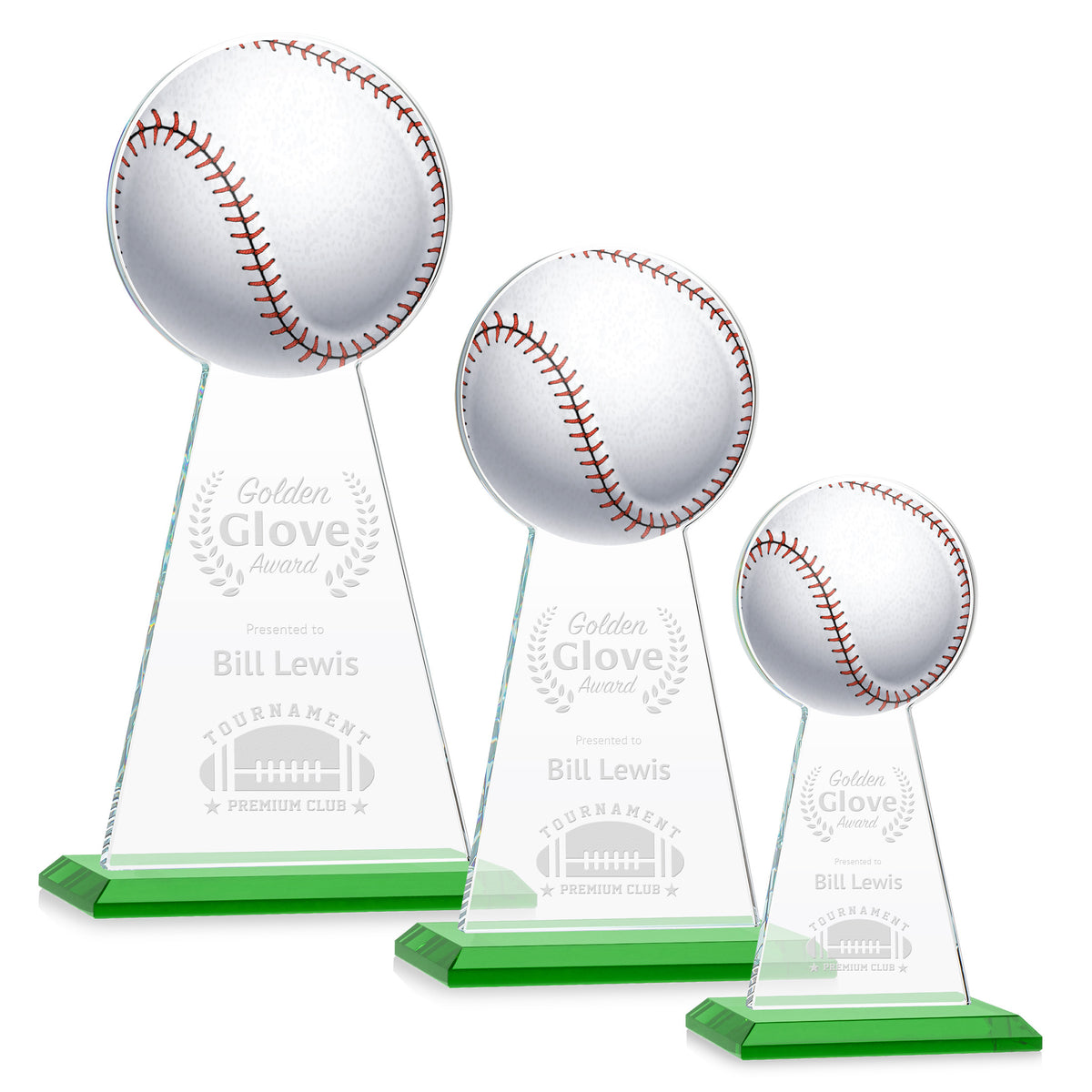 Edenwood Baseball Award - Green
