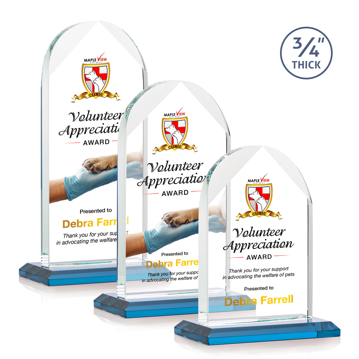 Blake VividPrint™ Award - Sky Blue