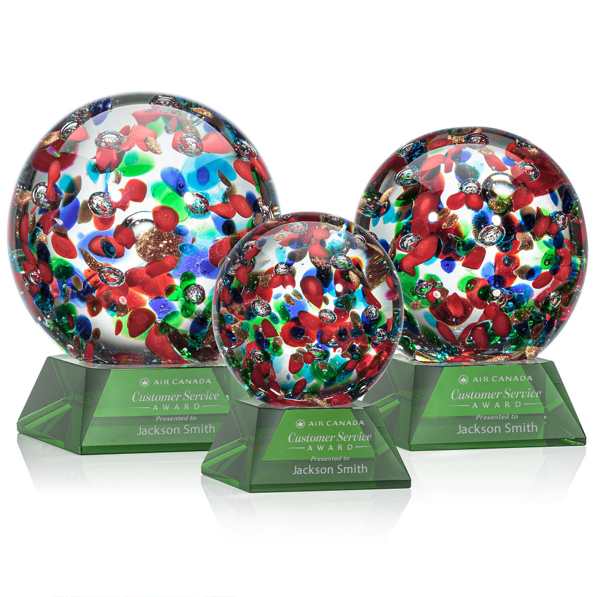 Fantasia Award on Sheffield Base - Green