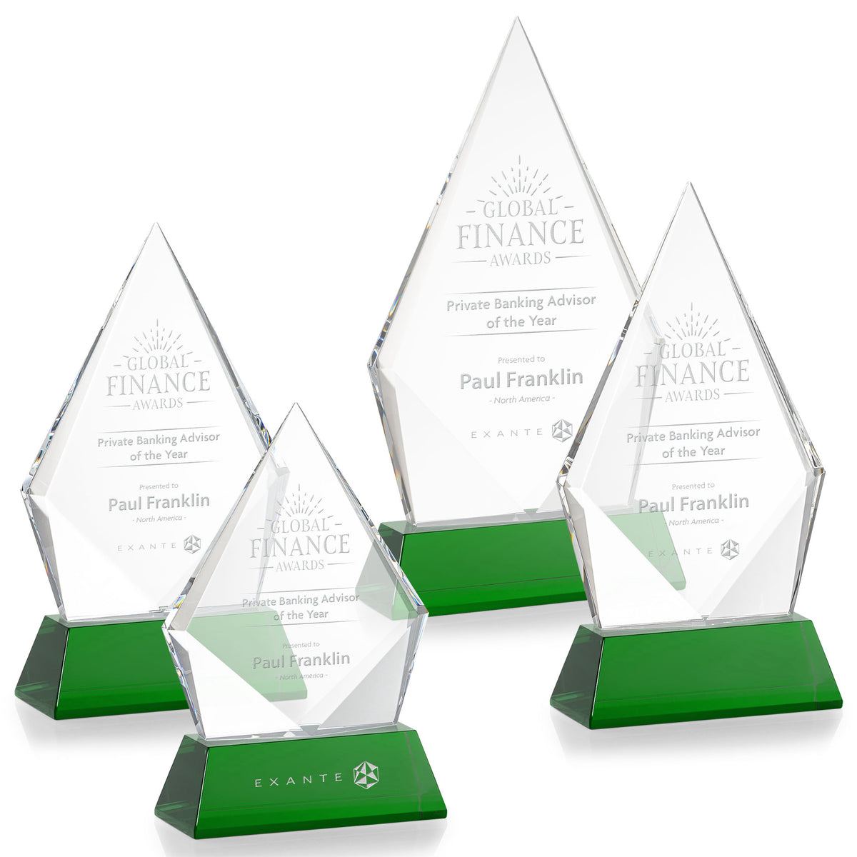 Shelton Award on Newhaven Base - Green