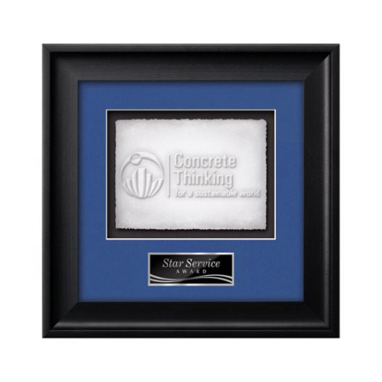Yorktech Cast Paper Framed Award