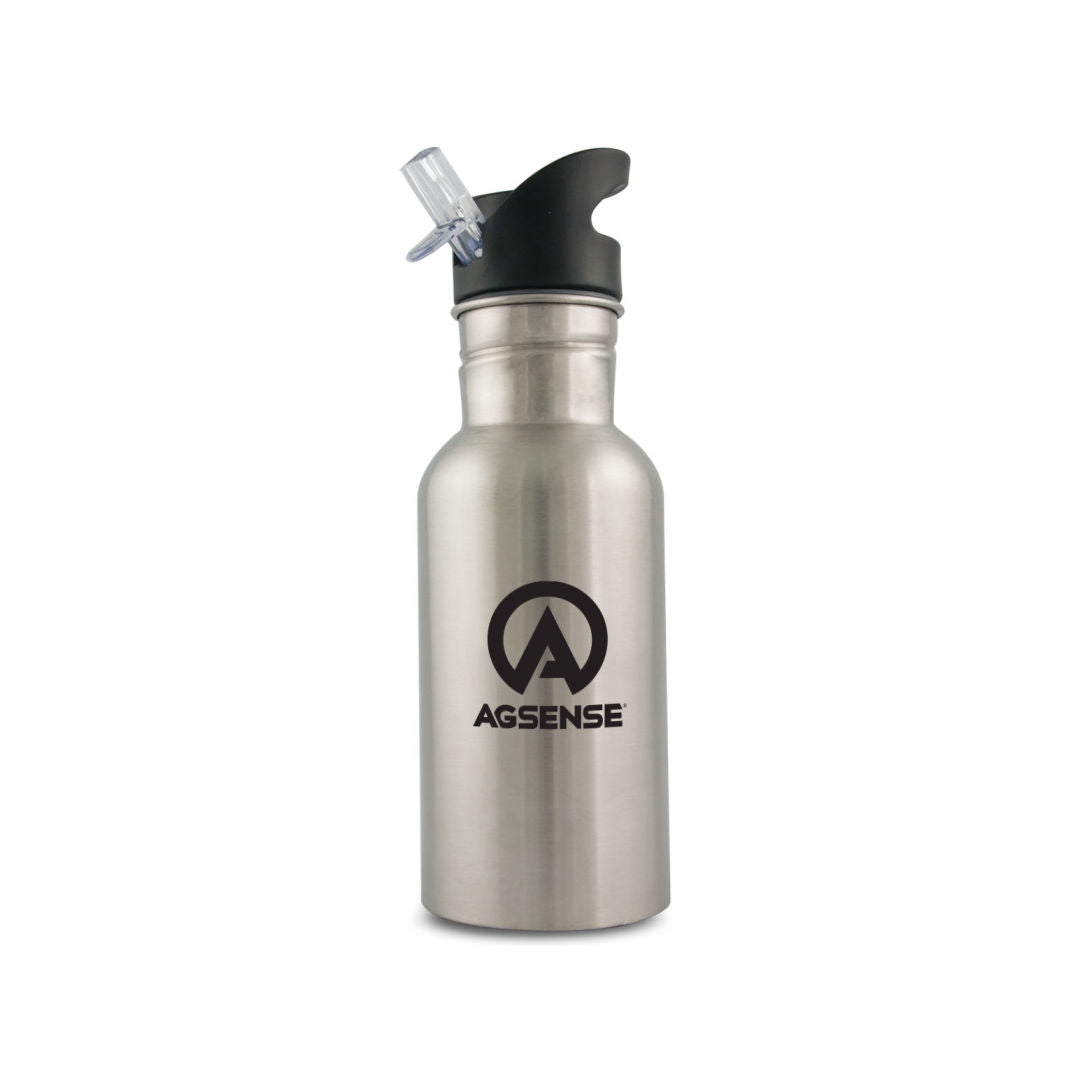 Sport Bottle - 16oz - Minimum 100 — Silver — D551SV