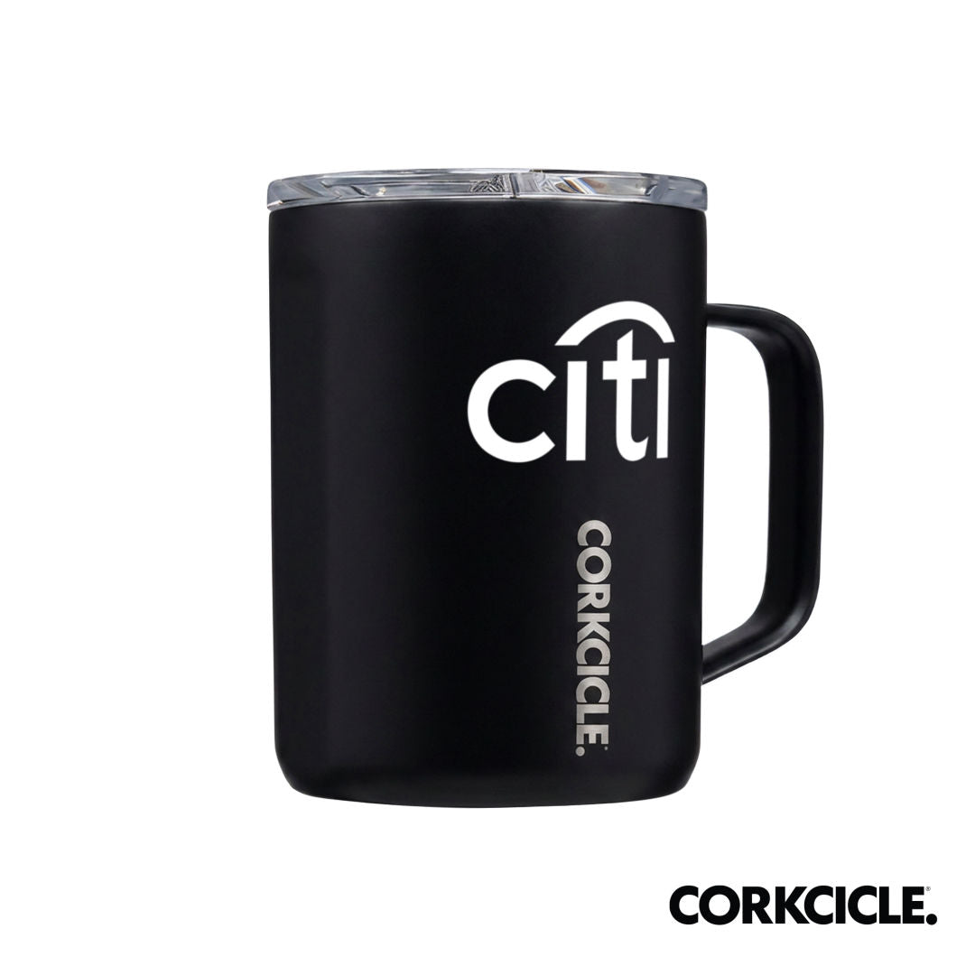 Corkcicle® Mug - 16oz — Matte Black — CRK1009-MB