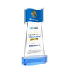 Flag VividPrint™ Award on Alberton Base