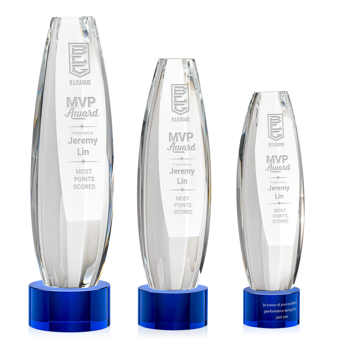 Hoover Award on Marvel Base - Blue
