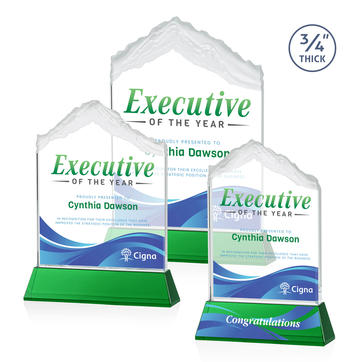 Everest VividPrint™ Award on Newhaven - Green