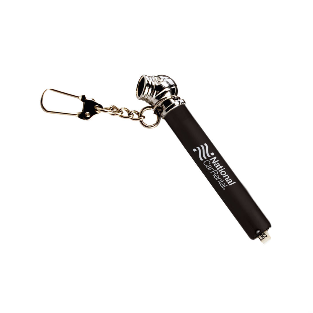 Nano Tire Gauge with Keychain – Black