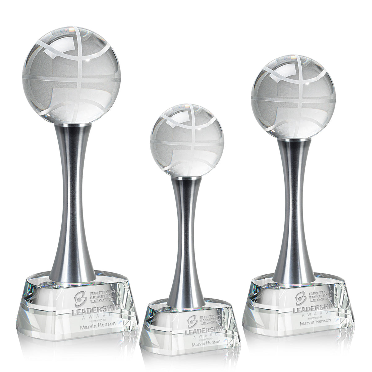 Basketball Award on Willshire Base