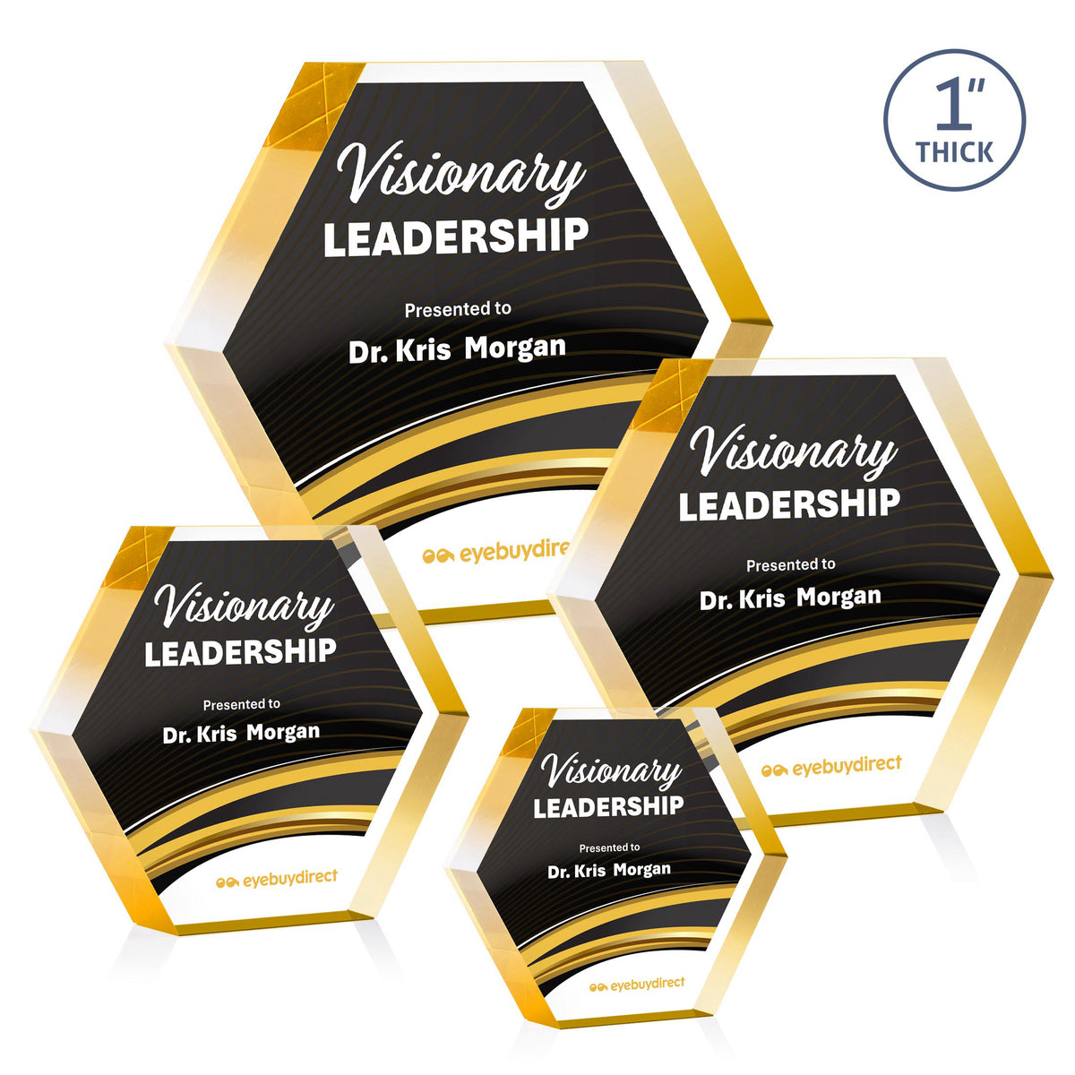 Markville Hexagon VividPrint™ Award - Gold