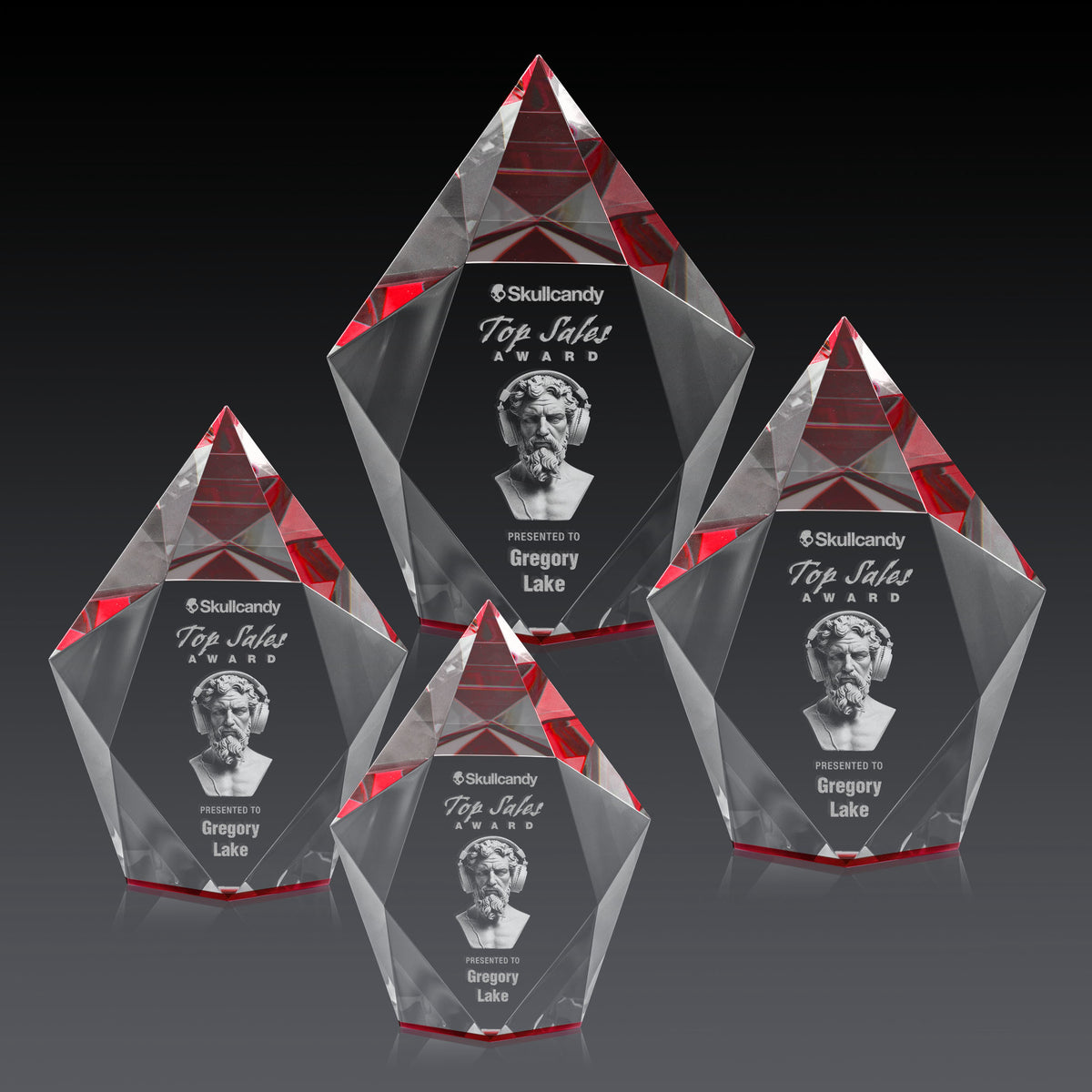 Devron 3D Award - Red