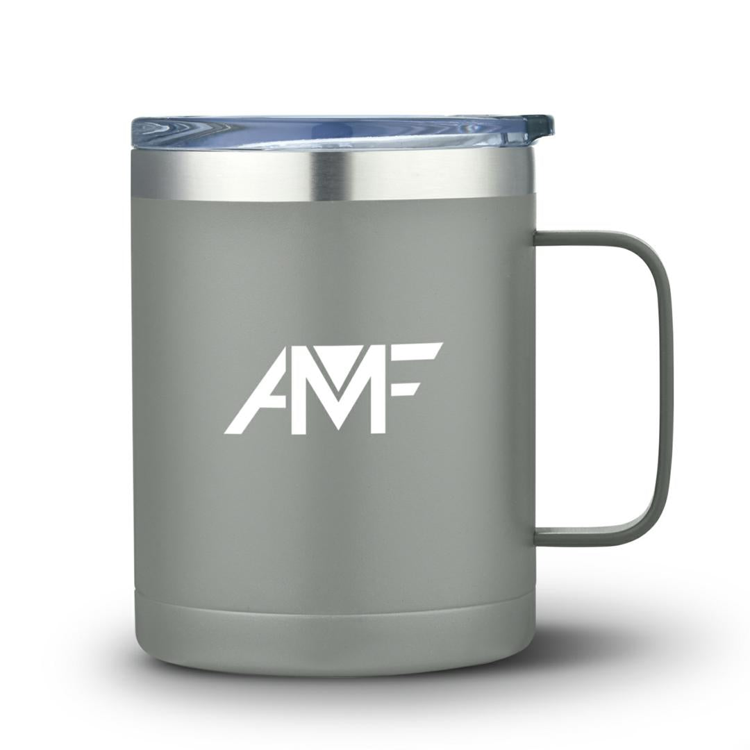Stanmore Powder Coated Mug - 14oz — Gray — D109-GY