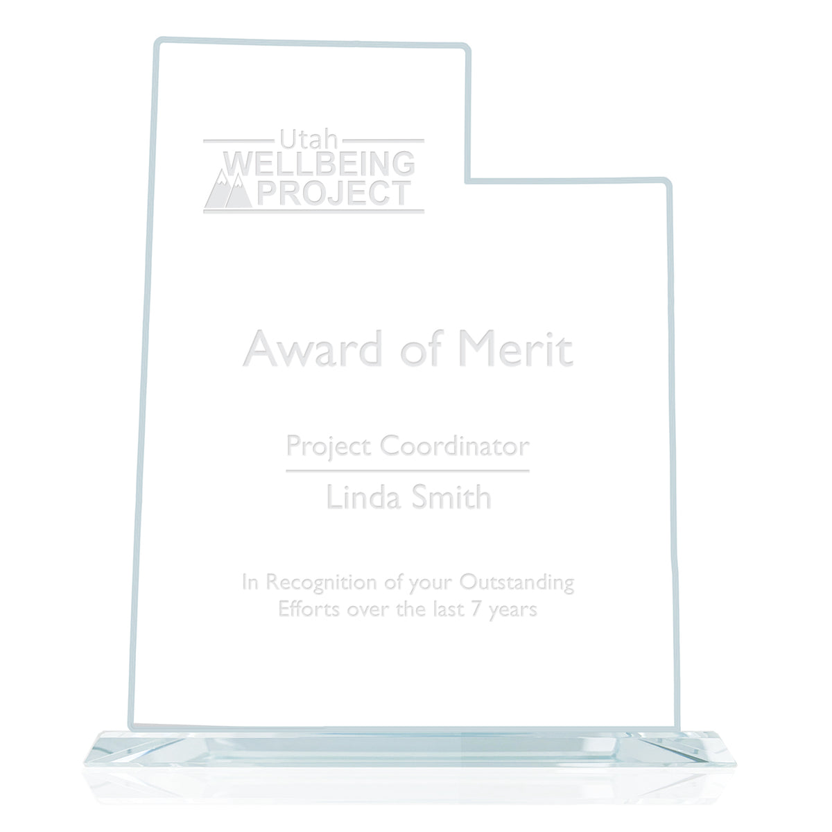 State Map Award -  Utah