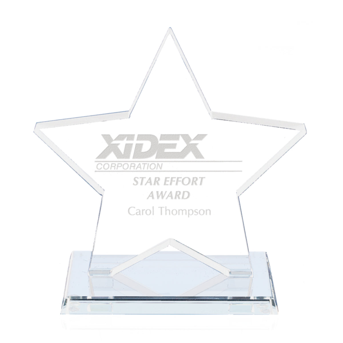 Polaris Starfire Crystal Star Award