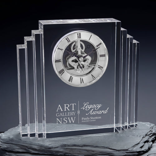 Mantel Clock - Silver
