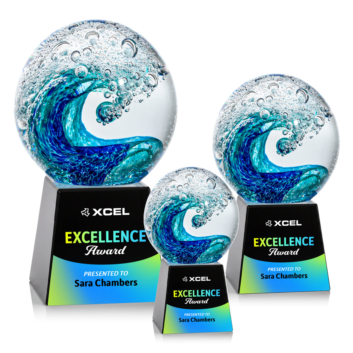Surfside VividPrint™ Award on Fortino Black
