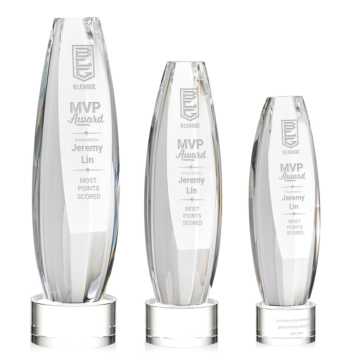 Hoover Award on Marvel Base - Clear