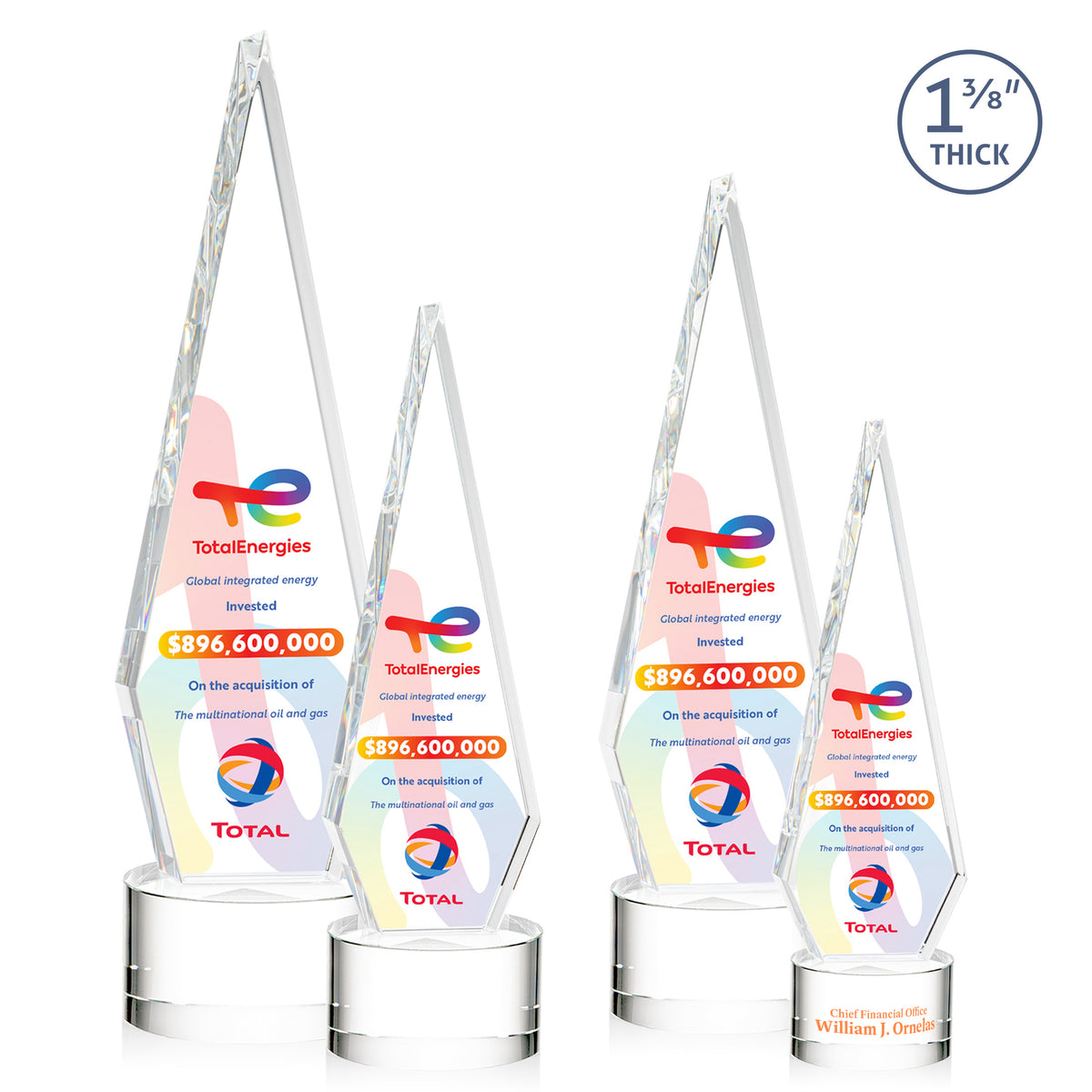 Springfield VividPrint™ Award on Marvel Base