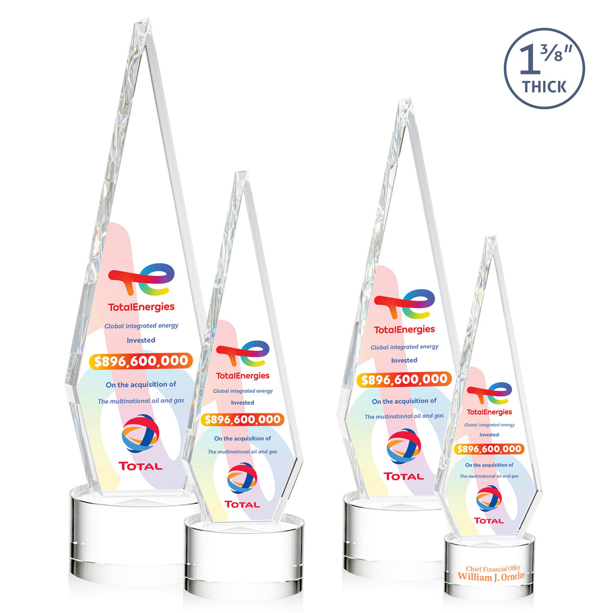 Springfield VividPrint™ Award on Marvel Base