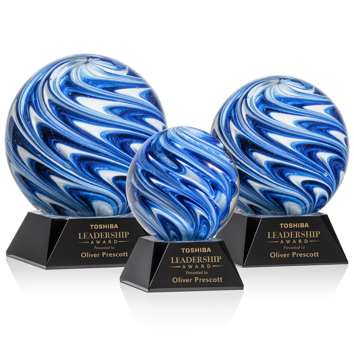 Naples Award on Sheffield Base - Black