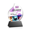 Preswick Flame VividPrint™ Award on Base