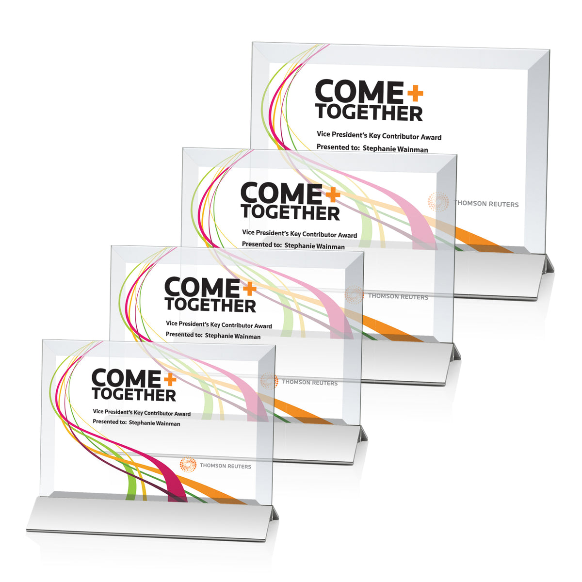 Rainsworth VividPrint™ Award - Silver/Horizontal
