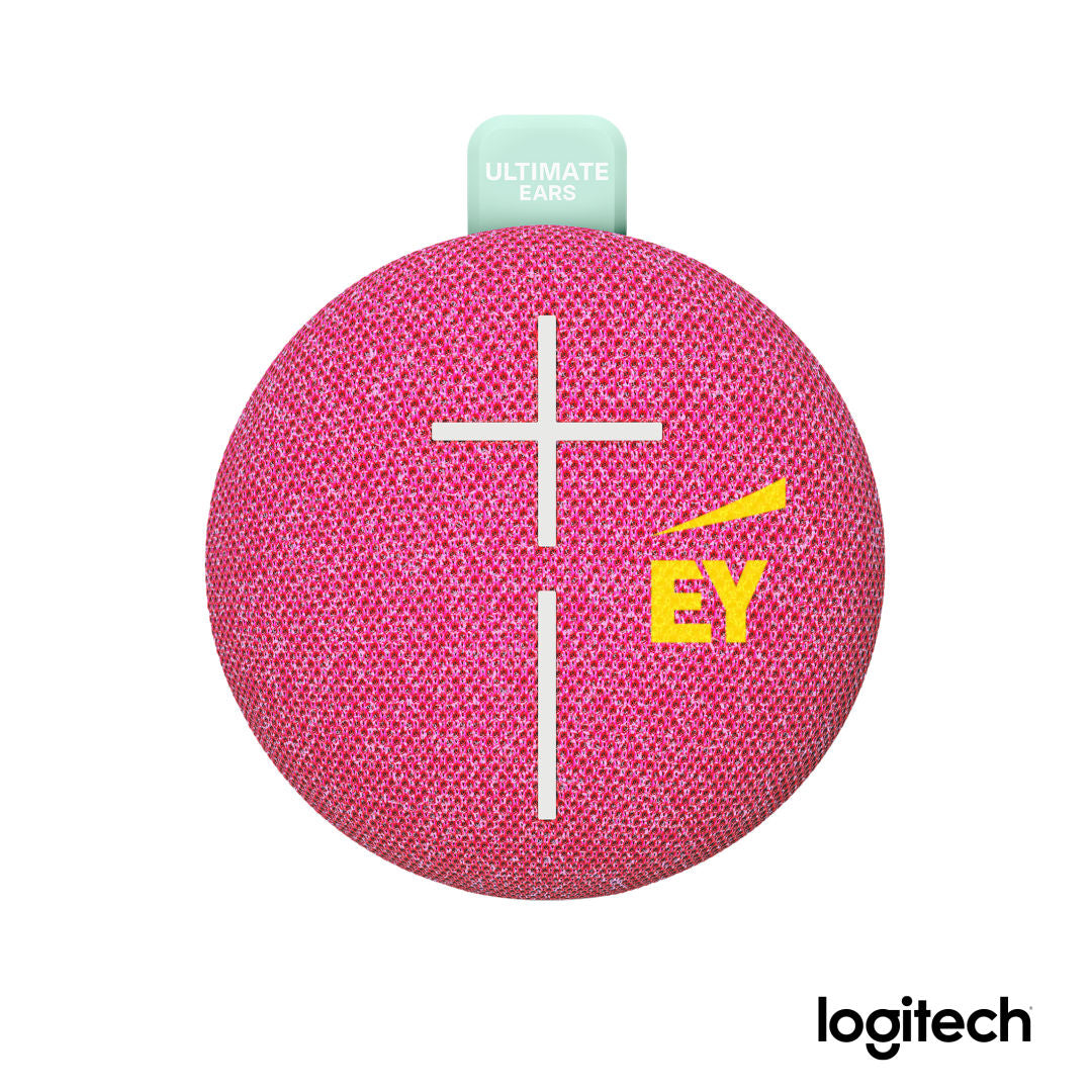 Logitech® Ultimate Ears MINIROLL Speaker – Calming Pink