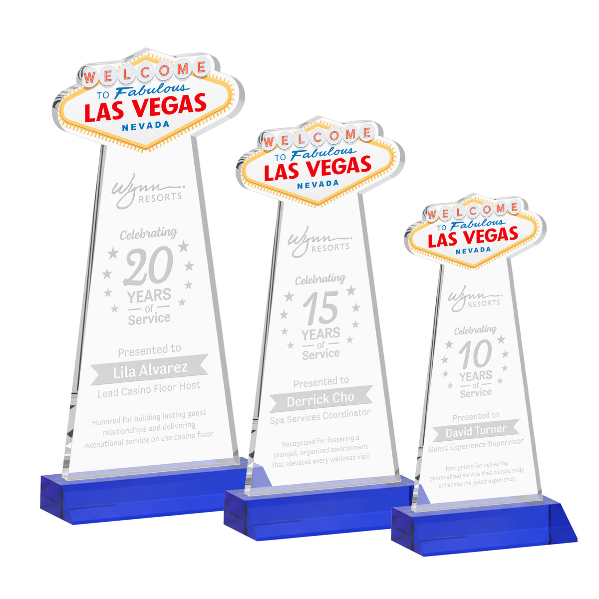 Las Vegas Award - Blue