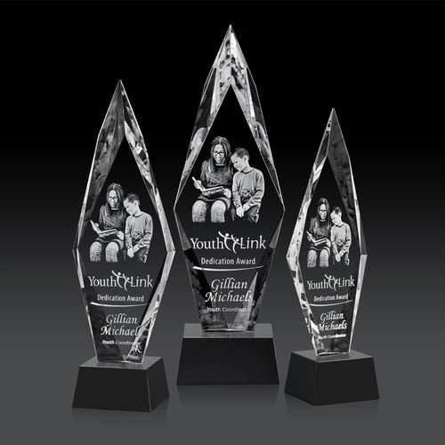 Manilow Award on Robson Base (3D) - Black