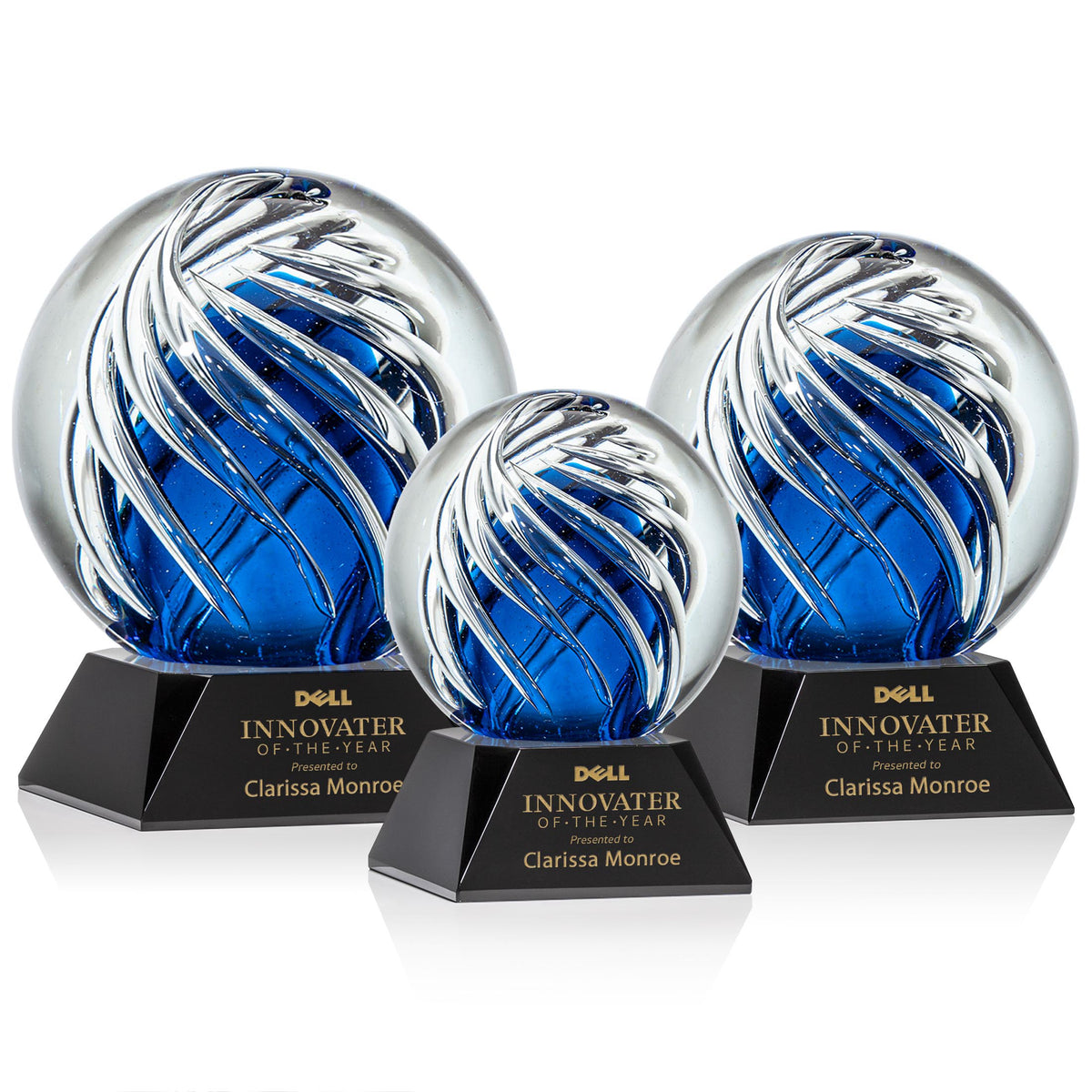 Genista Award on Sheffield Base - Black