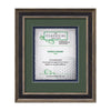 Tuscan Artisan Paper Certificate Framed Award