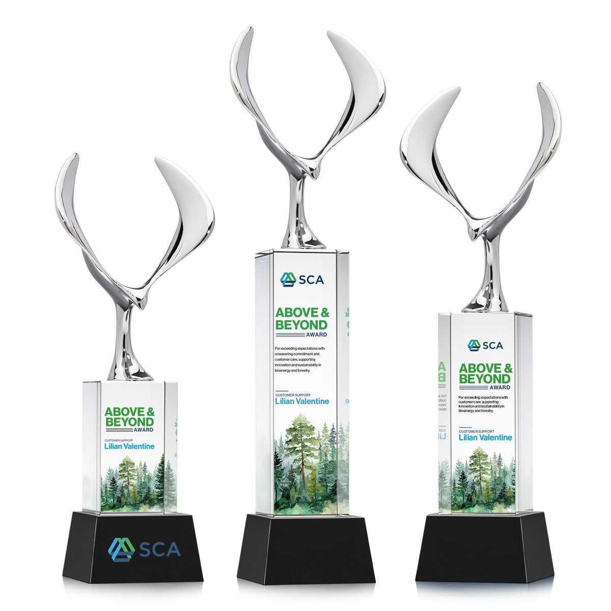Maverick Eagle VividPrint™ Award on Belcroft Base