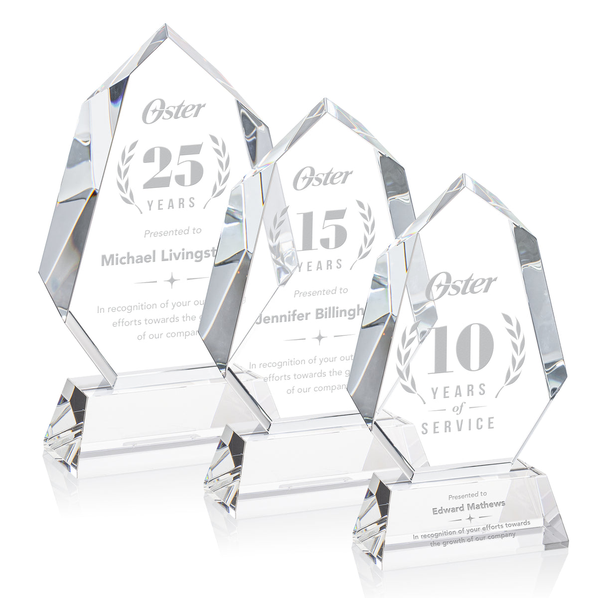 Norwood Award on Newhaven Base - Clear