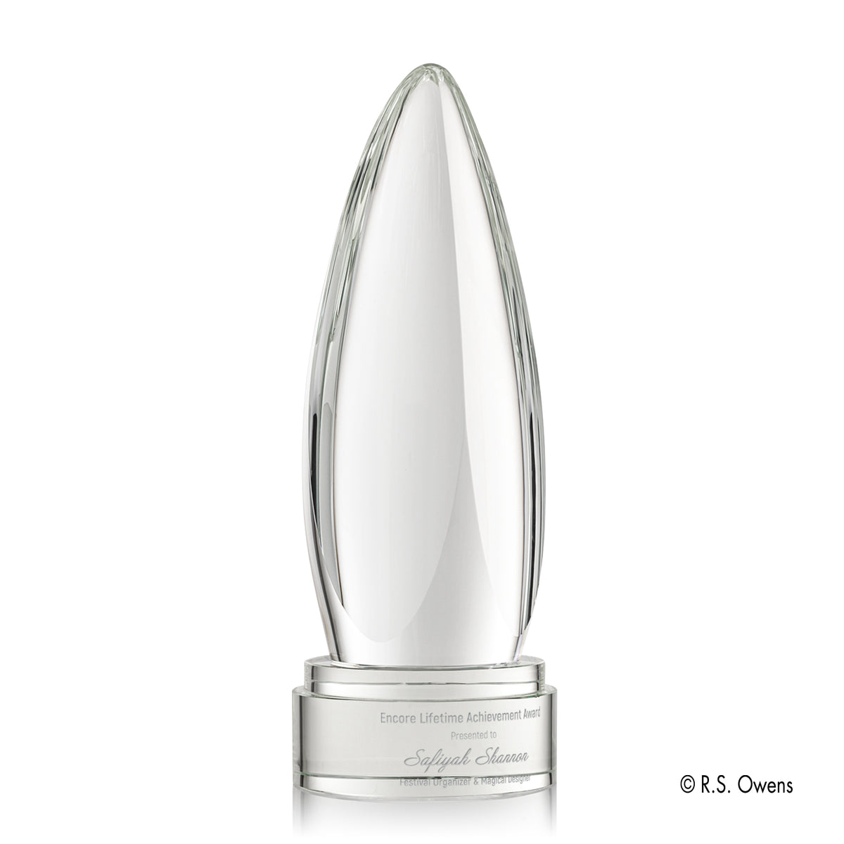 Icarus Award — Optical Crystal Tower