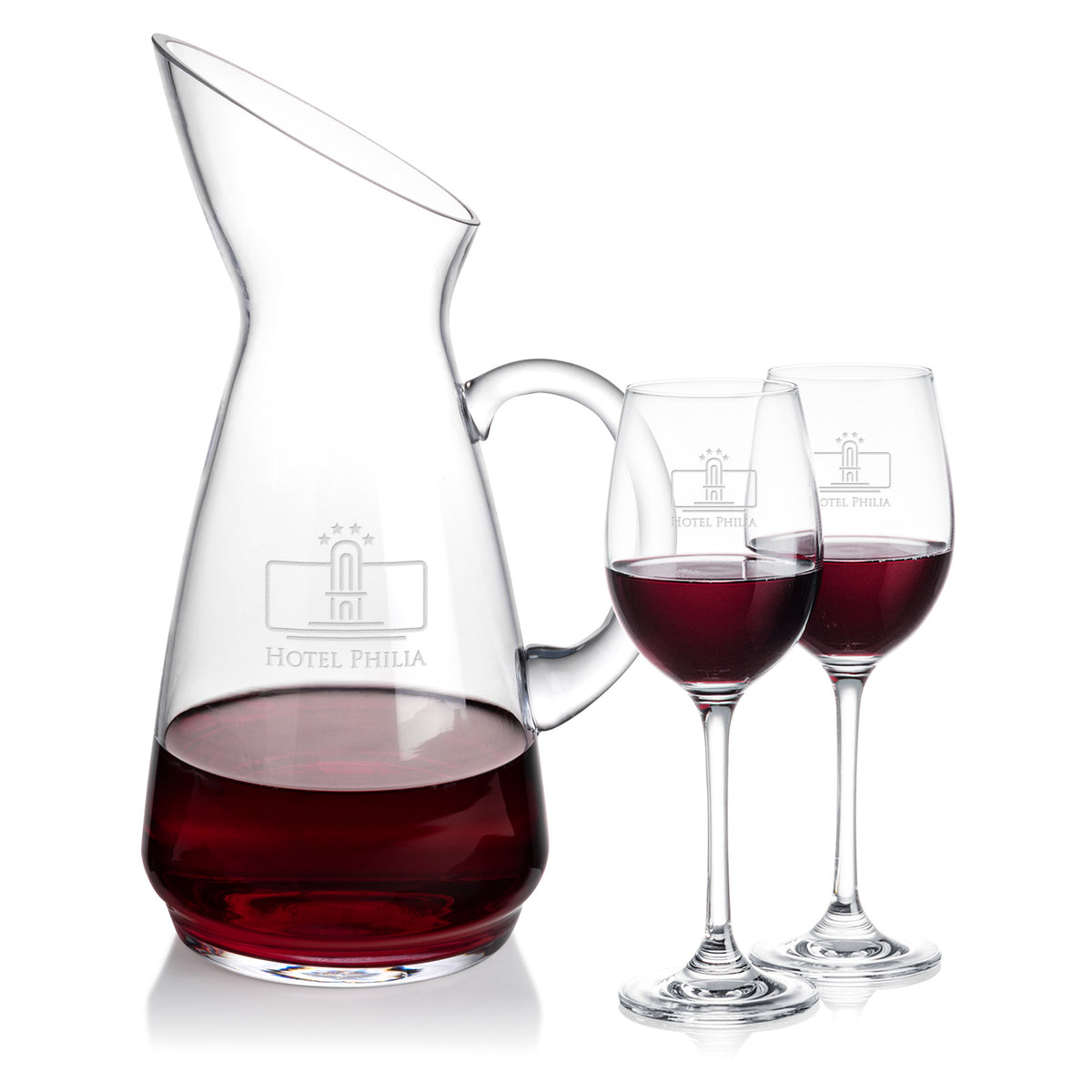 Taroni Carafe & Burlington Wine Set