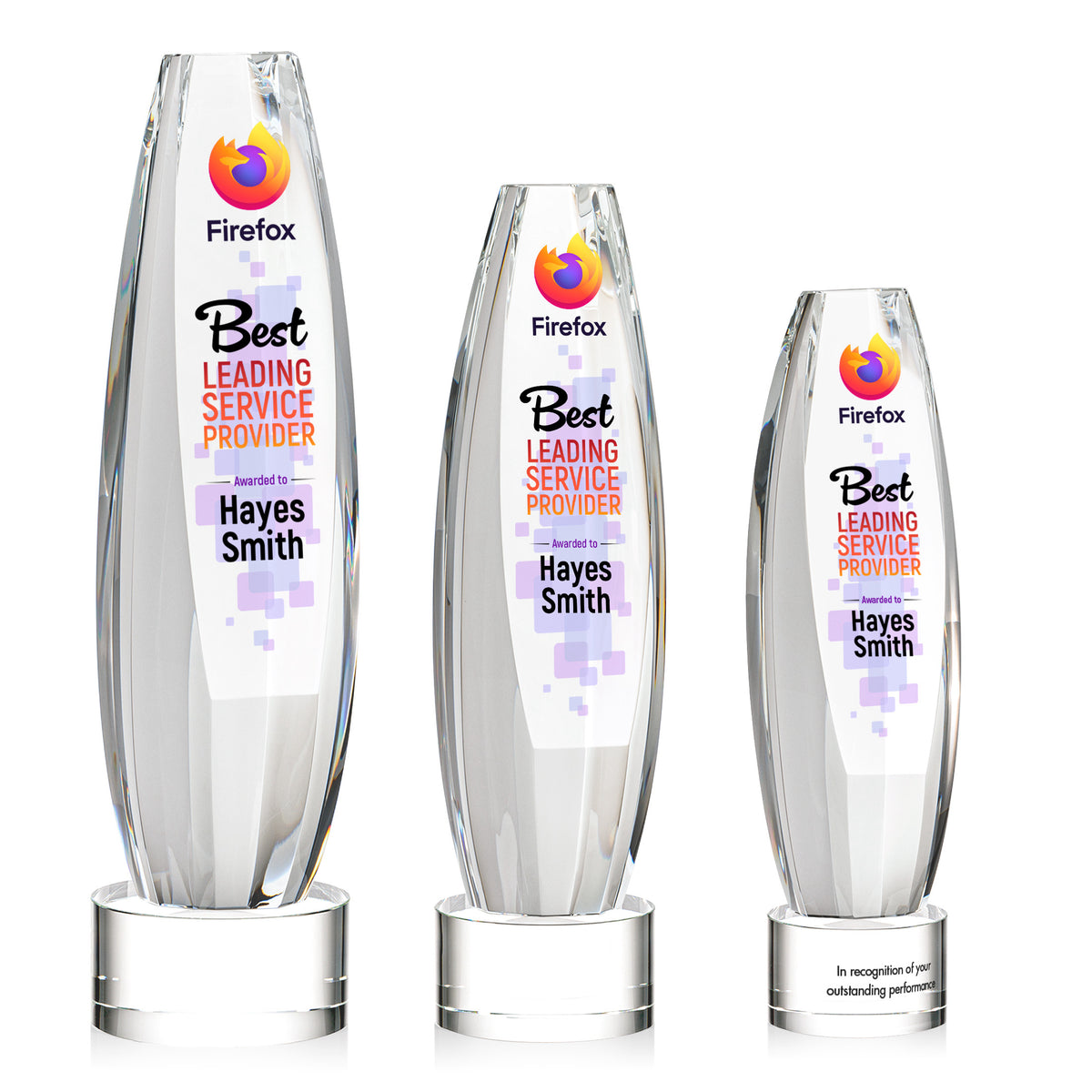 Hoover VividPrint™ Award on Marvel Base